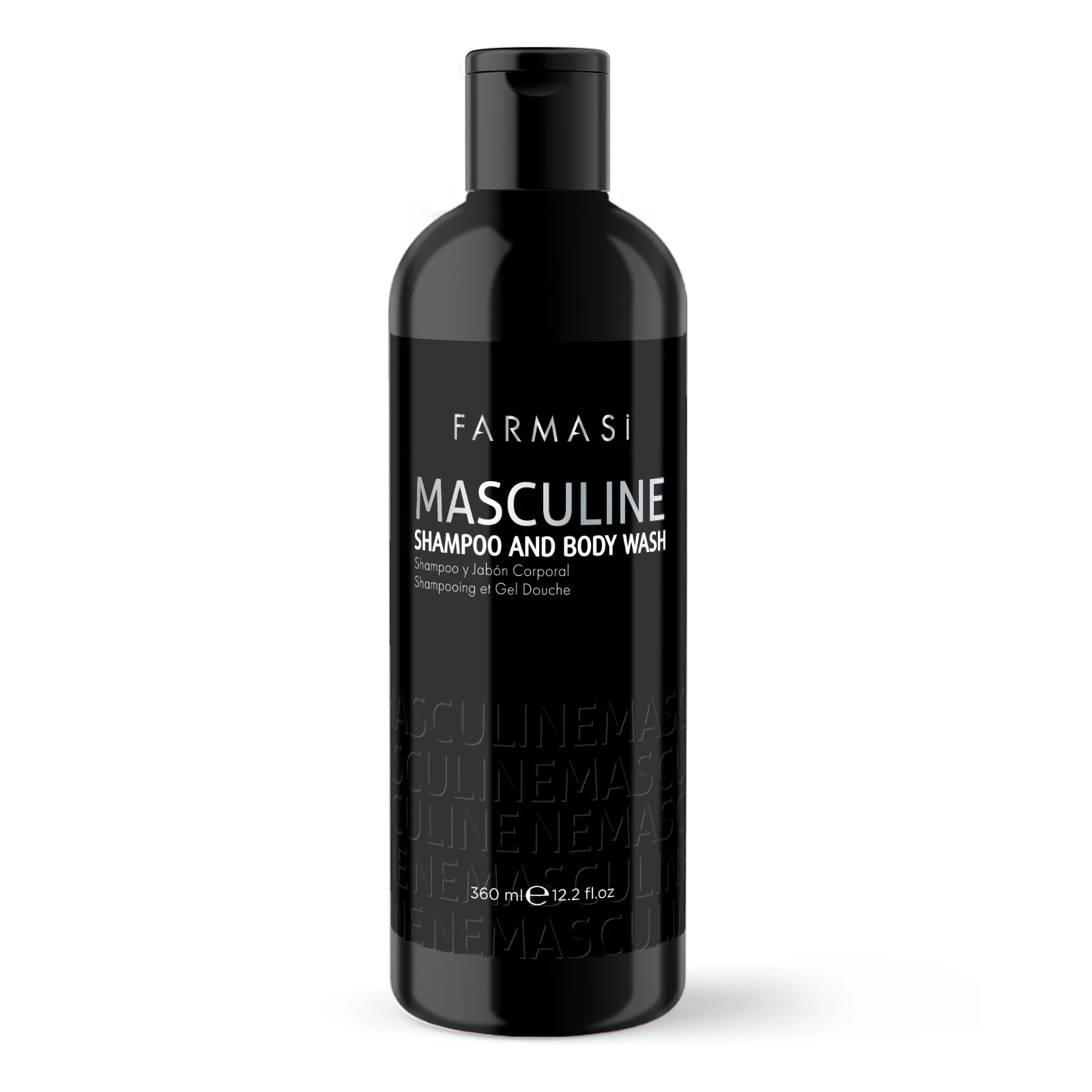 MASCULINE BODY WASH AND SHAMPOO